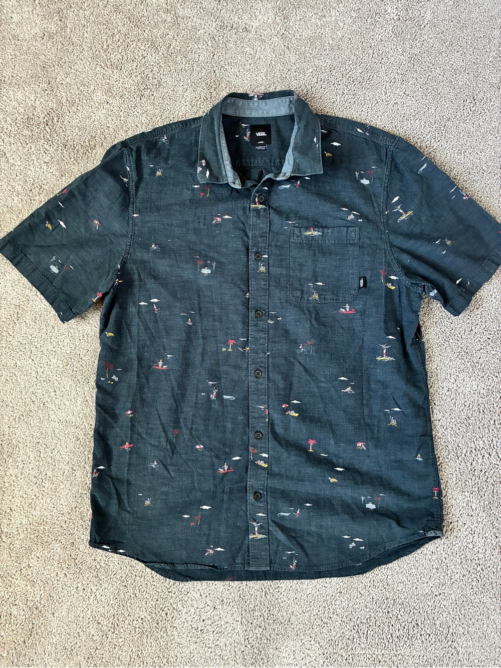 Vans Classic Fit Button Collared Shirt